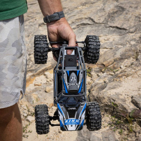 AXIAL Capra 4WS 1:18 4WD RTR (Niebieski)