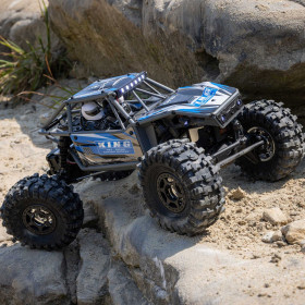 AXIAL Capra 4WS 1:18 4WD RTR (Niebieski)