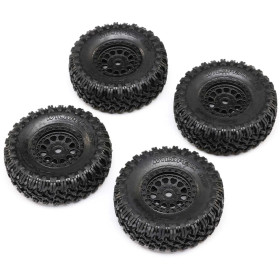 Axial opona Falken M/T, felga 1.0" Black Rhino Primm (4): SCX24