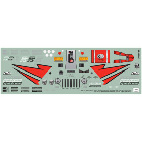 PRO-LINE Karoseria 1:24 2004 Jeep LJ do SCX24 (Transparentna)