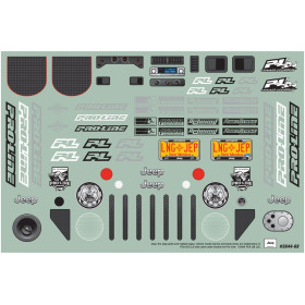 PRO-LINE Karoseria 1:10 Jeep LJ Clear 313mm (Transparentna)