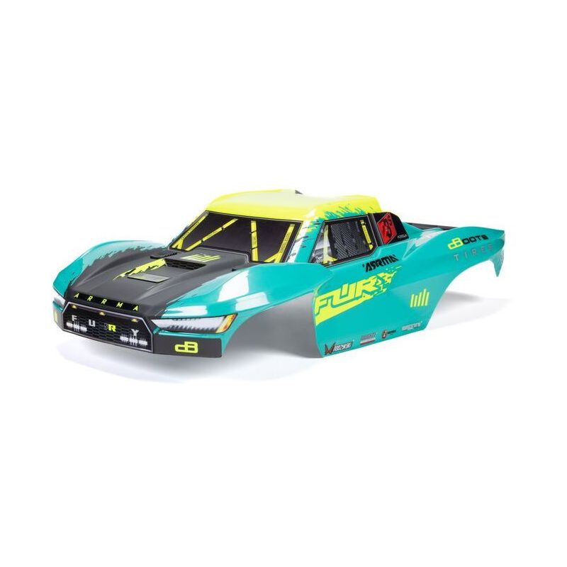 ARRMA Karoseria zielona Fury 1:10