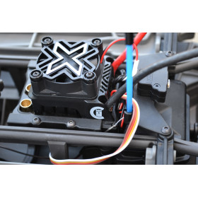 RPM Mocowanie regulatora Castle Mamba X 8S do Traxxas X-Maxx