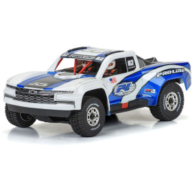 PRO-LINE Karoseria 1:16 Chevy Silverado Trophy Truck do Mojave Grom (Transparentna)