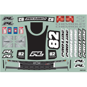 PRO-LINE Karoseria 1:16 Chevy Silverado Trophy Truck do Mojave Grom (Transparentna)