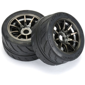 PRO-LINE Koło 1:7, opona Toyo Proxes R888R S3 F/R 53/100 Belted, felga 17mm Spectre (2)