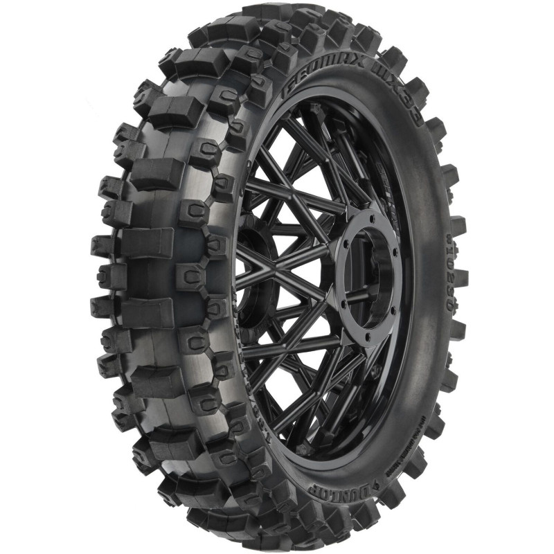 PRO-LINE Koło z oponą Dunlop Geomax MX33 V2 Bead CR4 tylne PM-MX