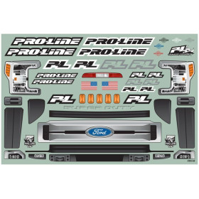 PRO-LINE Karoseria 1:10 2017 Ford F-250 Super Duty przeźroczysta (rozstaw 313mm)