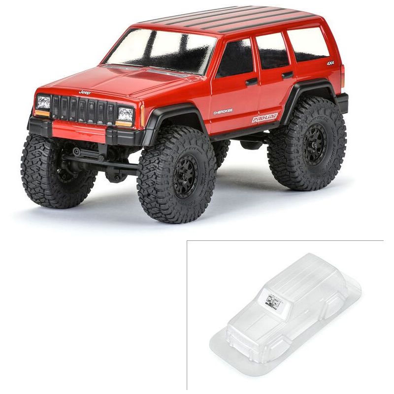 Pro-Line karoseria 1:24 2001 Jeep Cherokee przeźroczysta: SCX24