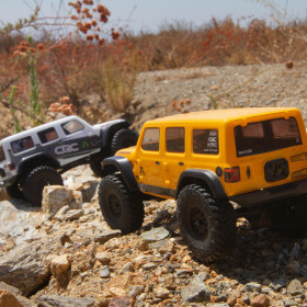 AXIAL SCX24 Jeep Wrangler JLU CRC 2019 V2 (żółty)