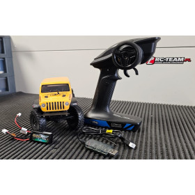 AXIAL SCX24 Jeep Wrangler JLU CRC 2019 V2 (Żółty) (OUTLET)