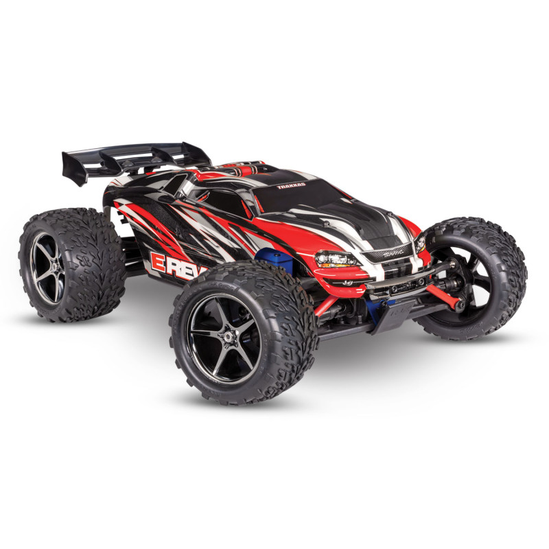 TRAXXAS E-Revo 4WD 1/16 Monster Truck RTR (Czerwony)