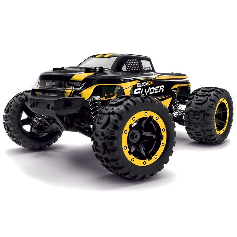 MAVERICK BlackZon Slyder MT 1/16 4WD RTR + Oświetlenie LED (Żółty)