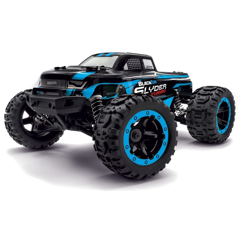 MAVERICK BlackZon Slyder MT Turbo 1/16 4WD Brushless RTR + Oświetlenie LED (Niebieski)