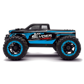 MAVERICK BlackZon Slyder MT Turbo 1/16 4WD Brushless RTR + Oświetlenie LED (Niebieski)