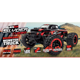 MAVERICK BlackZon Slyder MT Turbo 1/16 4WD RTR + Oświetlenie LED (Czerwony)