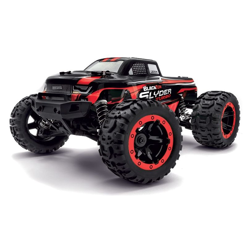 MAVERICK BlackZon Slyder MT Turbo 1/16 4WD RTR + Oświetlenie LED (Czerwony)