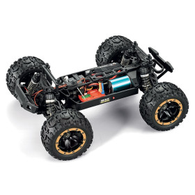 MAVERICK BlackZon Slyder MT Turbo 1/16 4WD Brushless RTR + Oświetlenie LED (Gold)