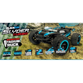 MAVERICK BlackZon Slyder ST Turbo 1/16 4WD RTR + Oświetlenie LED (Niebieski)