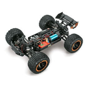 MAVERICK BlackZon Slyder ST Turbo 1/16 4WD Brushless RTR + Oświetlenie LED (Orange)