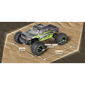 MAVERICK BlackZon Smyter DT 1/12 4WD + Oświetlenie LED (Żółty)
