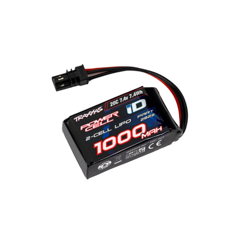 TRAXXAS Akumulator LiPo 7,4V 1000mAh 2S iD do TRX-4M