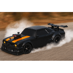 HB TOYS Drift II 4WD 1/16 Czarny Dodge (Wytwornica Dymu + Oświetlenie)