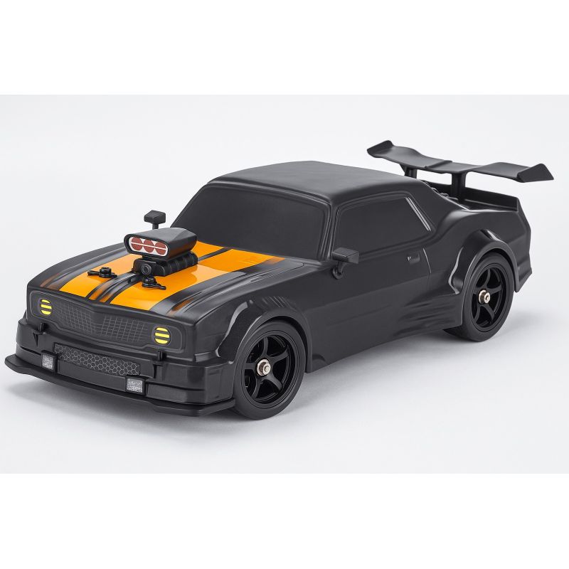 HB TOYS Drift II 4WD 1/16 Czarny Dodge (Wytwornica Dymu + Oświetlenie)