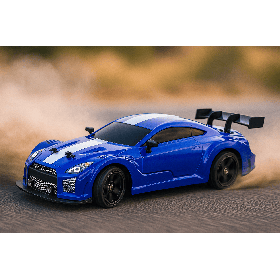 HB TOYS Drift II 4WD 1/16 Niebieski Nissan GTR (Dym + Oświetlenie)