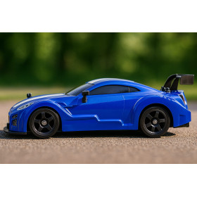 HB TOYS Drift II 4WD 1/16 Niebieski Nissan GTR (Dym + Oświetlenie)
