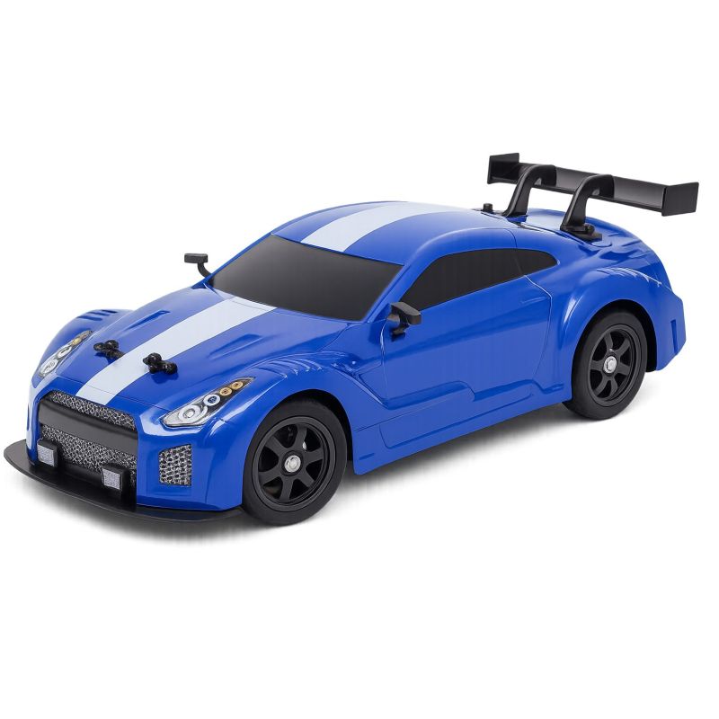 HB TOYS Drift II 4WD 1/16 Niebieski Nissan GTR (Dym + Oświetlenie)