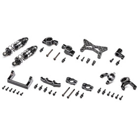 LOSI Micro-T 1:28 RTR (Srebrny)