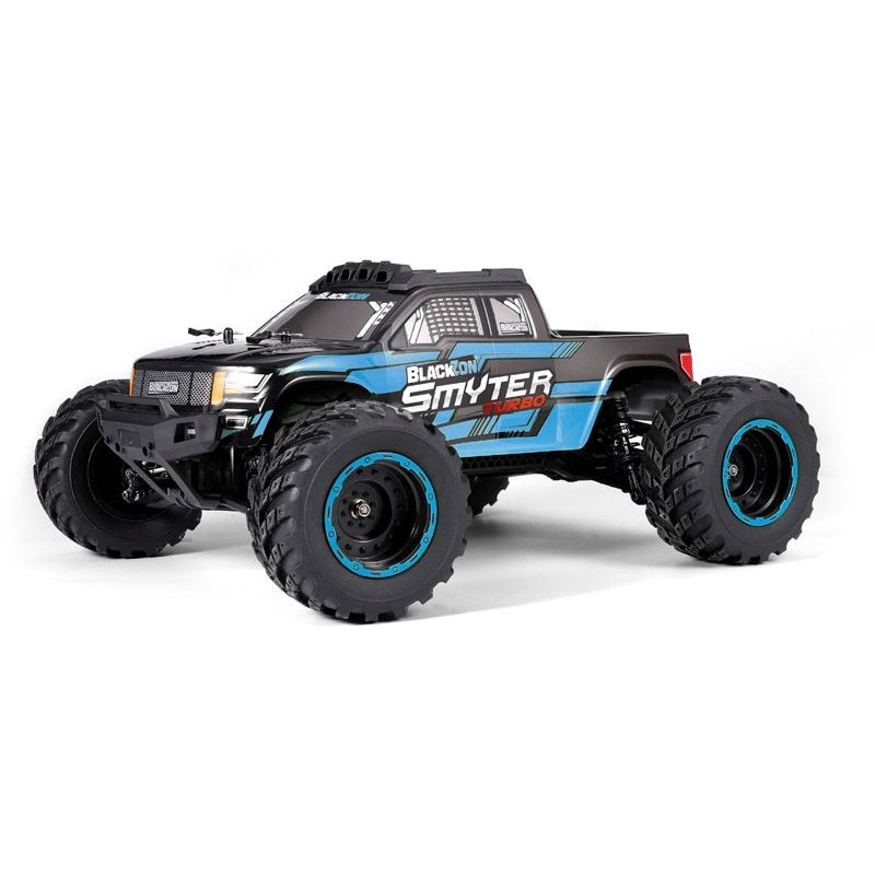 MAVERICK BlackZon Smyter MT Turbo 1/12 4WD + Oświetlenie LED (Niebieski)