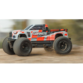 Arrma Granite Mega 665 1:10 4WD RTR pomarańczowy