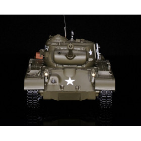 Zestaw Czołgów HENG LONG M4A3 Sherman i M26 Pershing 1/30 2.4GHz (walka IR/dźwięk)