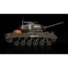 Zestaw Czołgów HENG LONG M4A3 Sherman i M26 Pershing 1/30 2.4GHz (walka IR/dźwięk)