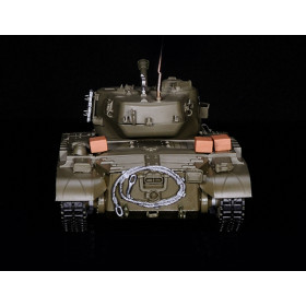 Zestaw Czołgów HENG LONG M4A3 Sherman i M26 Pershing 1/30 2.4GHz (walka IR/dźwięk)