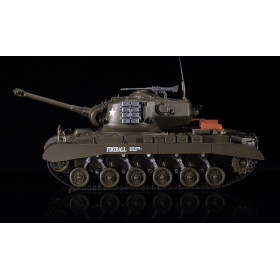 Zestaw Czołgów HENG LONG M4A3 Sherman i M26 Pershing 1/30 2.4GHz (walka IR/dźwięk)
