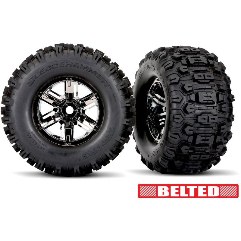 TRAXXAS - komplet kół X-Maxx