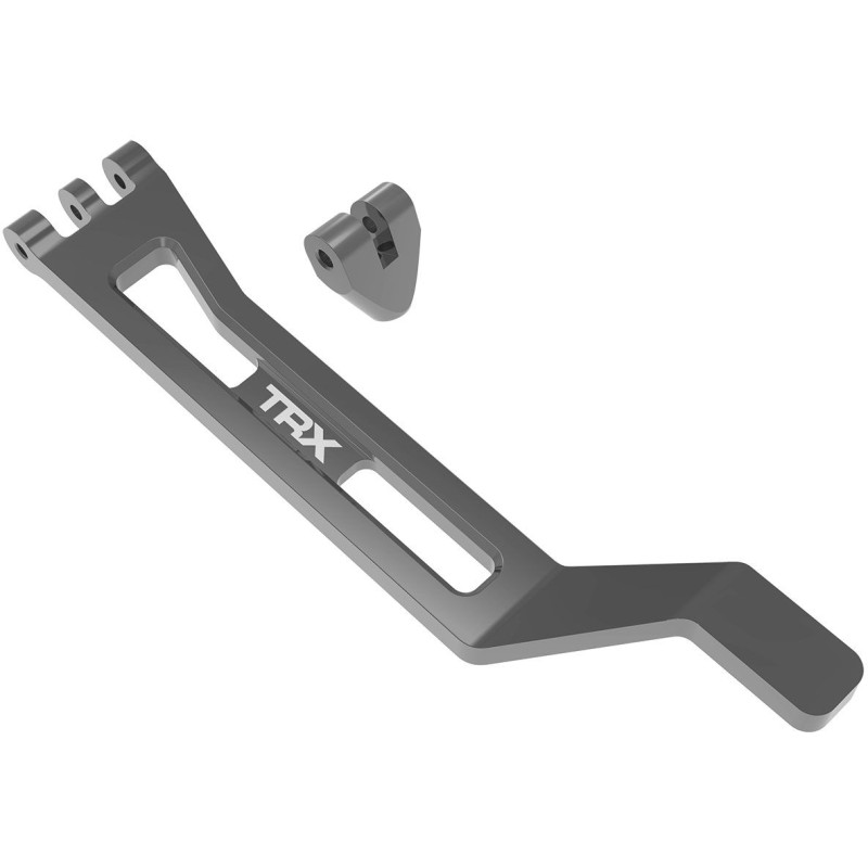 TRAXXAS Mocowanie pakietu napędowego aluminium (Szare)