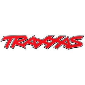  TRAXXAS Naklejka firmowa dekoracyjna - 23x4cm