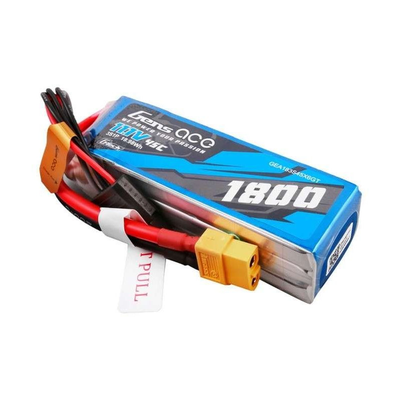 GENS ACE Akumulator LiPo G-Tech 1800mAh 11,1V 45C 3S1P XT60 G-Tech (Magazyn 2)