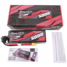 GENS ACE Akumulator LiPo 5000mAh 11,1V 60C 3S1P Shorty XT60 G-Tech (Magazyn 2)