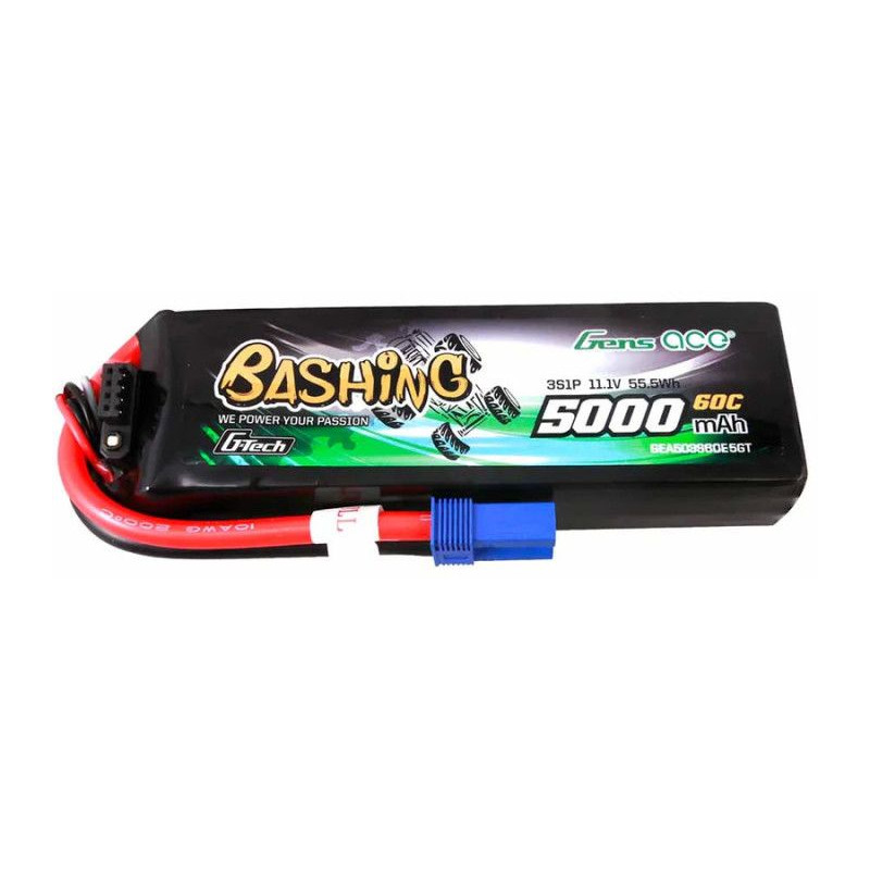 GENS ACE Akumulator LiPo 5000mAh 11,1V 60C 3S1P EC5 G-Tech (Magazyn 2)