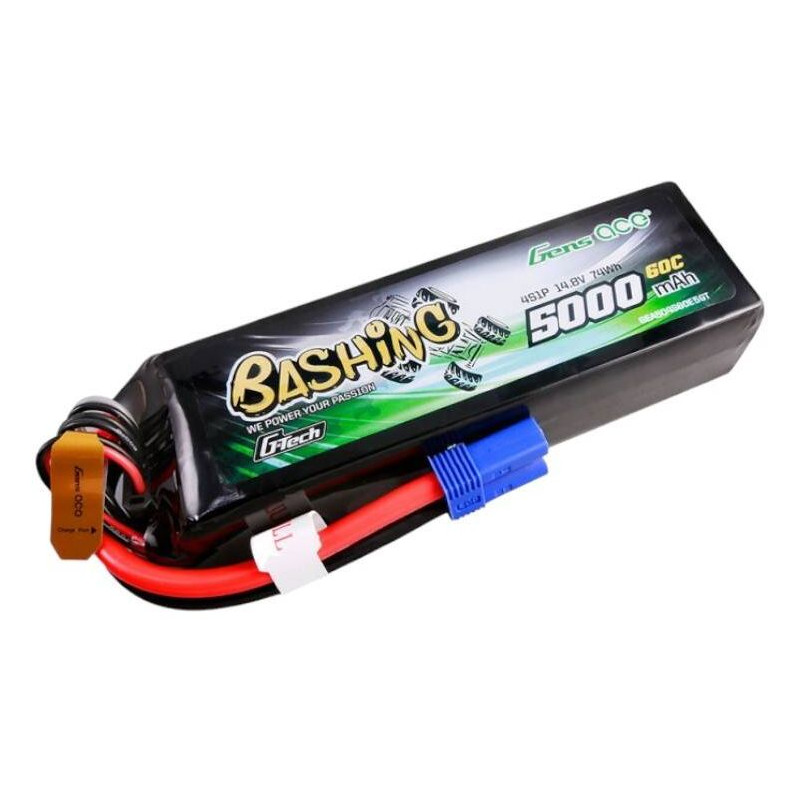 GENS ACE Akumulator LiPo Bashing 5000mAh 14,8V 4S1P 60C EC5 G-Tech (Magazyn 2)