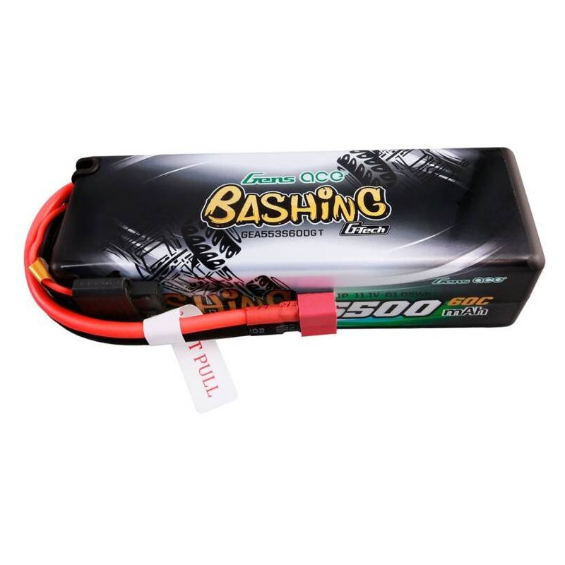 GENS ACE Akumulator LiPo Hardcase 5500mAh 11,1V 60C 3S1P DEAN G-Tech (Magazyn 2)