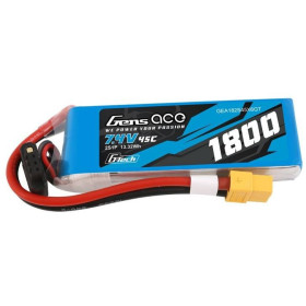 GENS ACE Akumulator LiPo 1800mAh 7.4V 45C 2S1P XT60 G-Tech (Magazyn 2)
