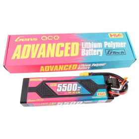 GENS ACE Akumulator LiPo HV Advanced 5500mAh 7,6V 100C 2S XT60 G-Tech (Magazyn 2)