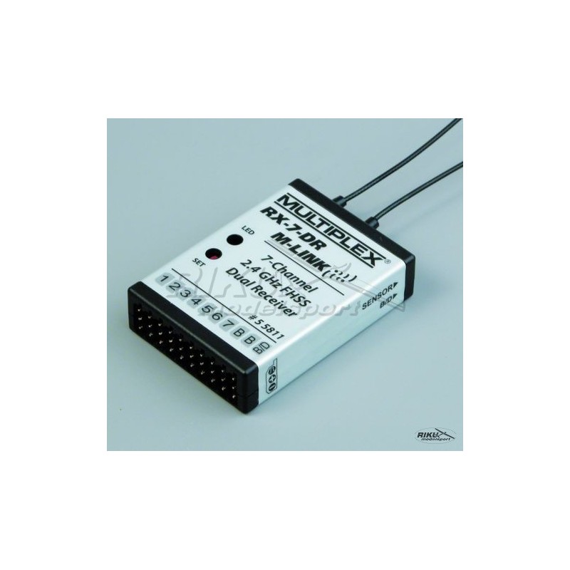 MULTIPLEX Odbiornik RX-7 DR M-LINK 2.4 GHz.