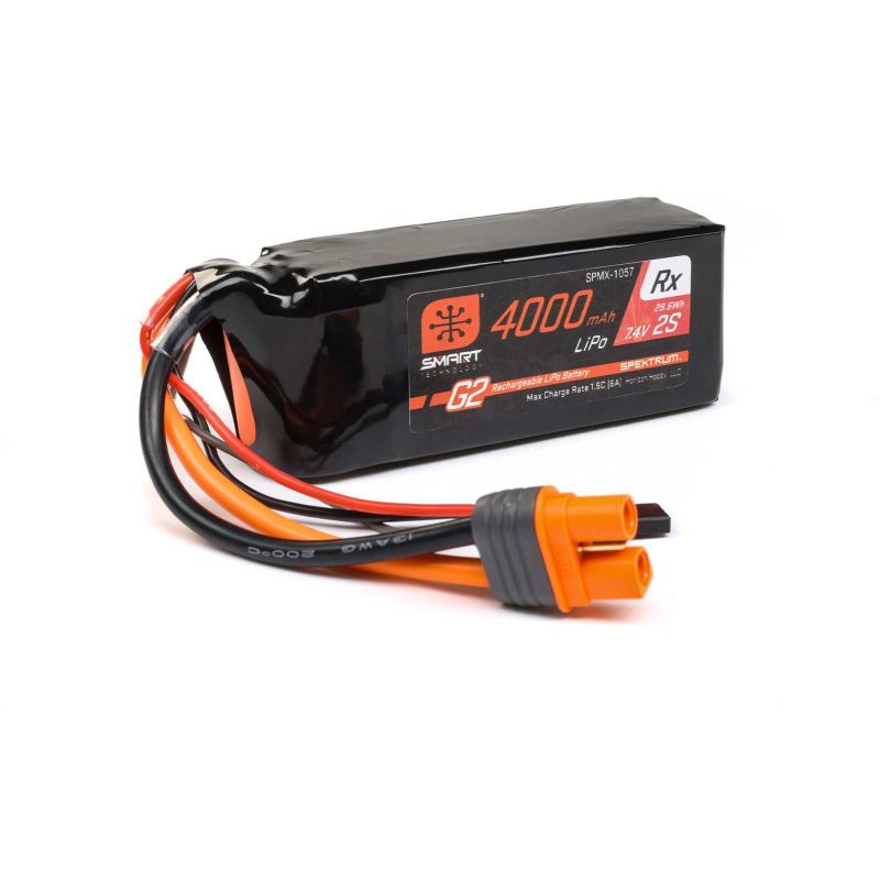 Spektrum Smart G2 LiPo 7.4V 4000mAh Rx 15C IC3
